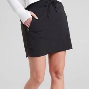 Athleta Black Golf Skirt